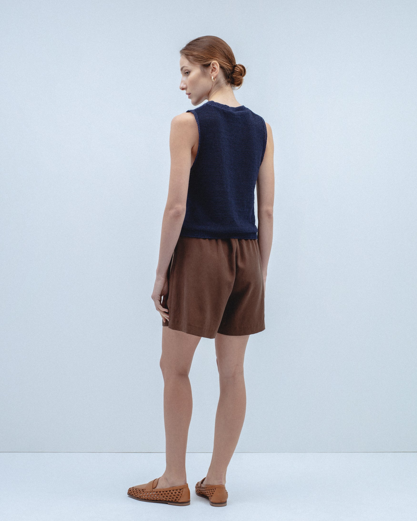 Top Punto Detalle Trenza Central