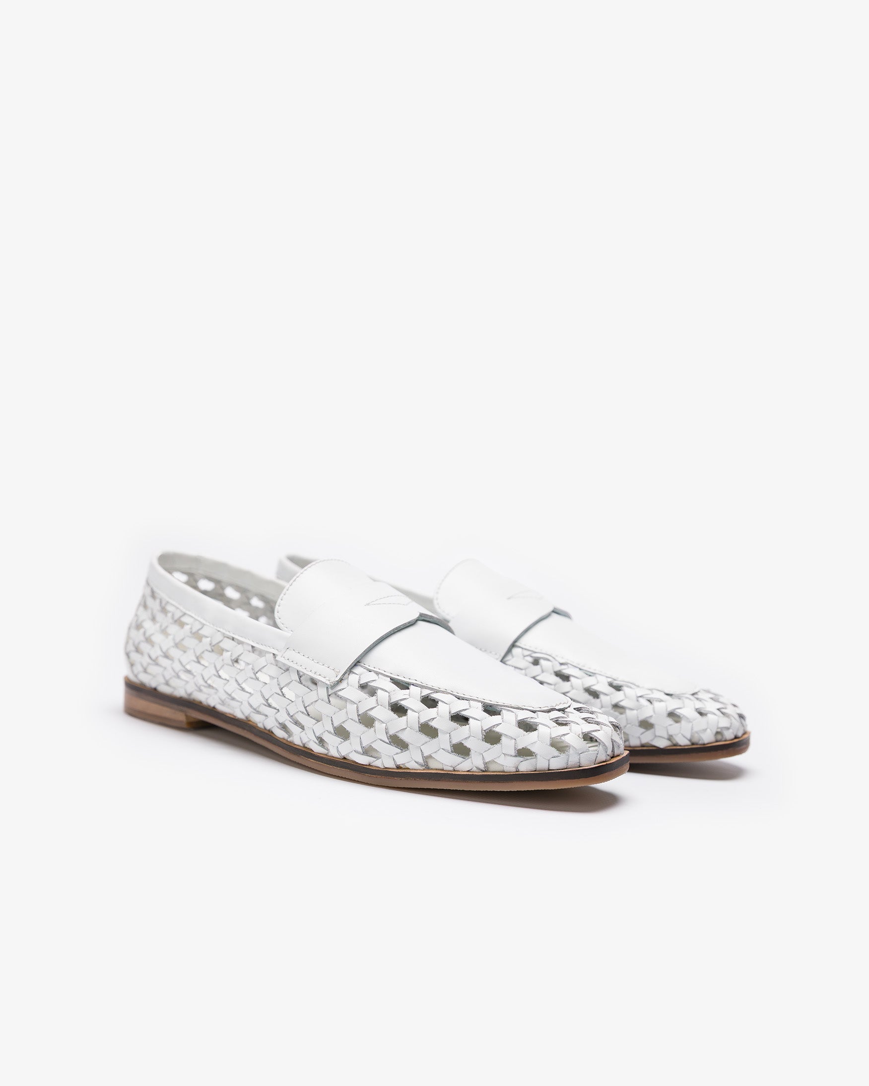 Mocasín Piel Trenzado