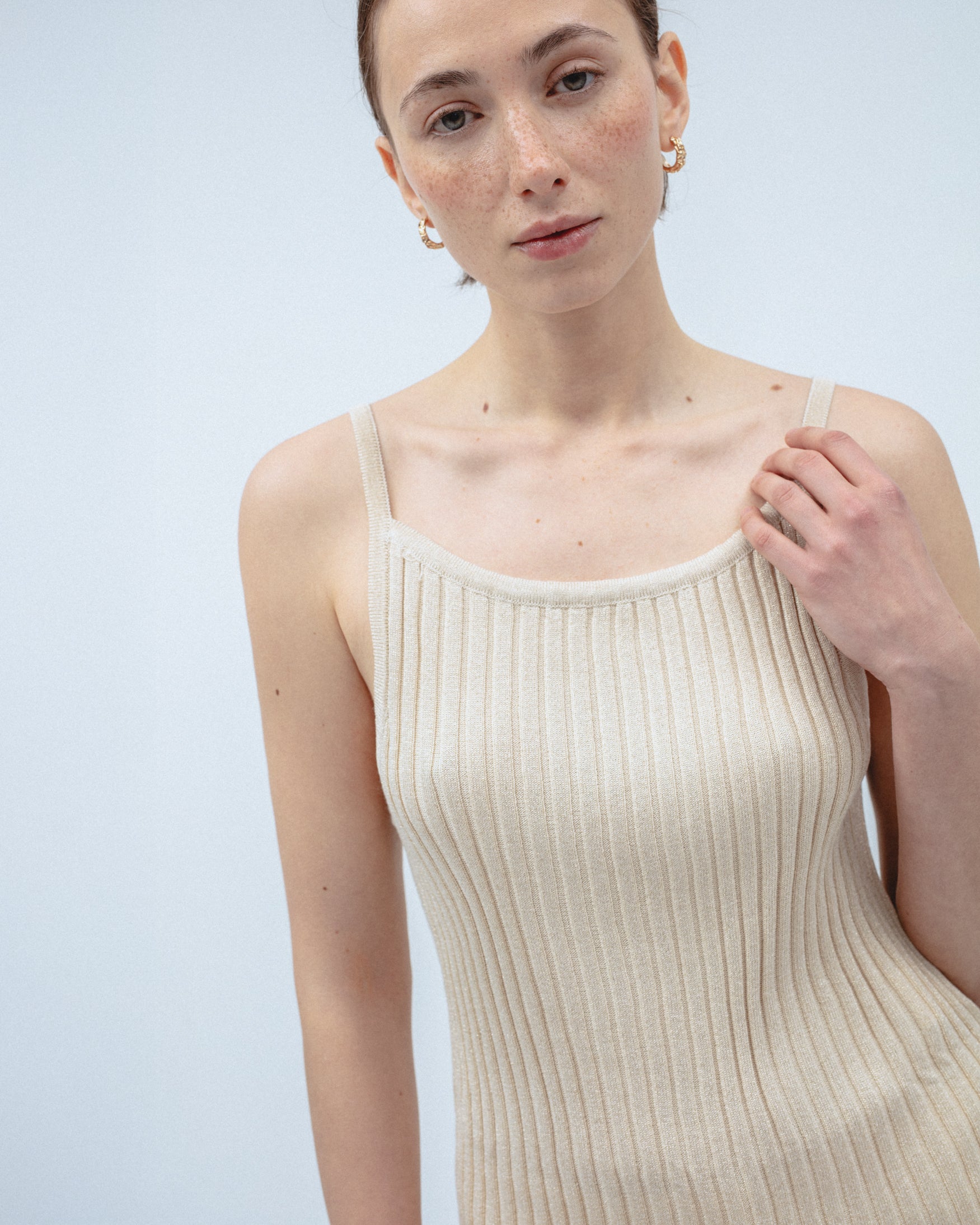 Top Punto Cuello Barco Tirantes
