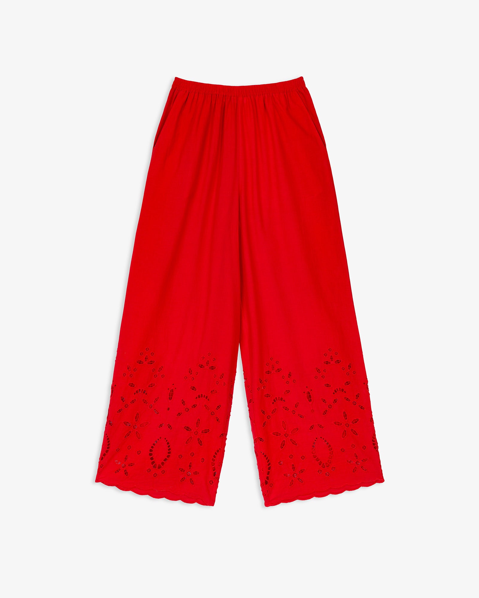 Pantalón Algodón Calado