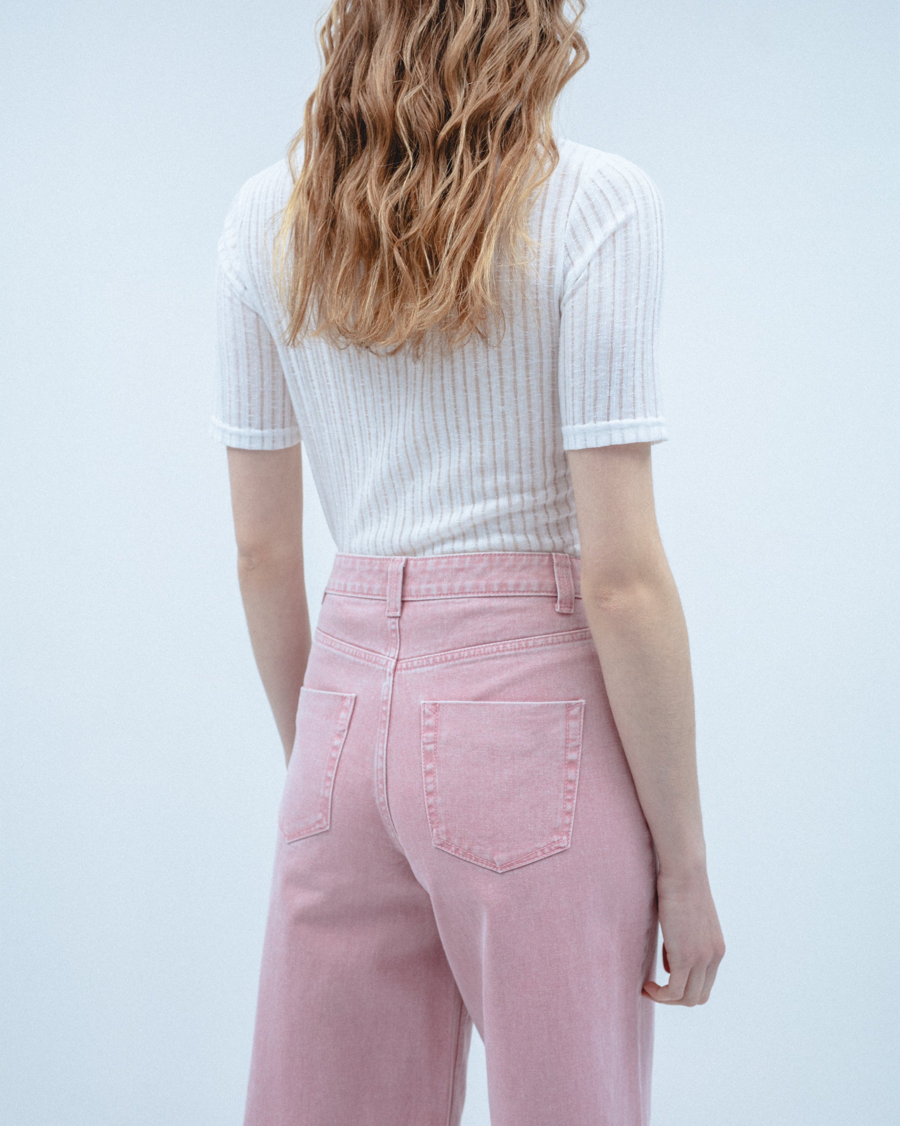 Jeans Wide Leg Sarga