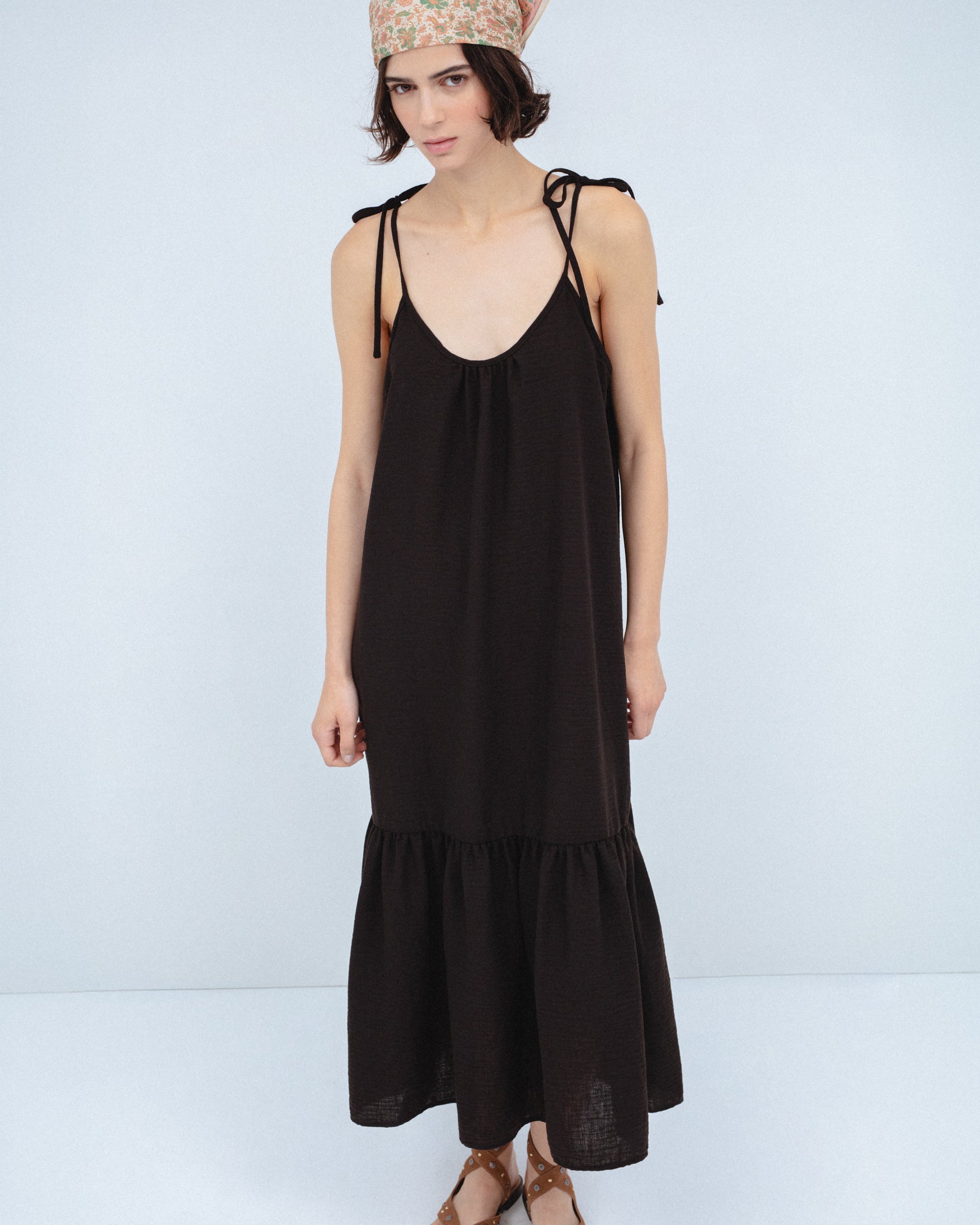 Vestido Midi Tirantes Lazada