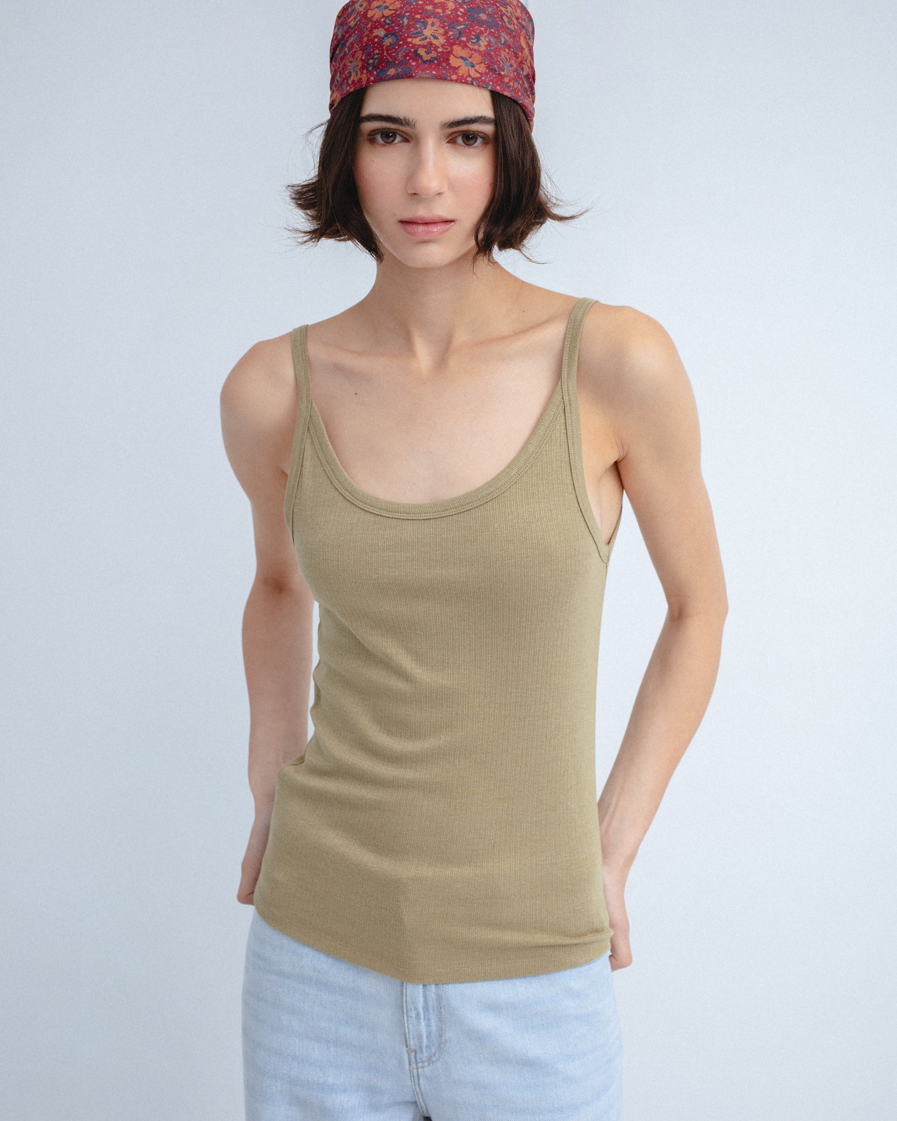 Camiseta Punto Tirantes Rib
