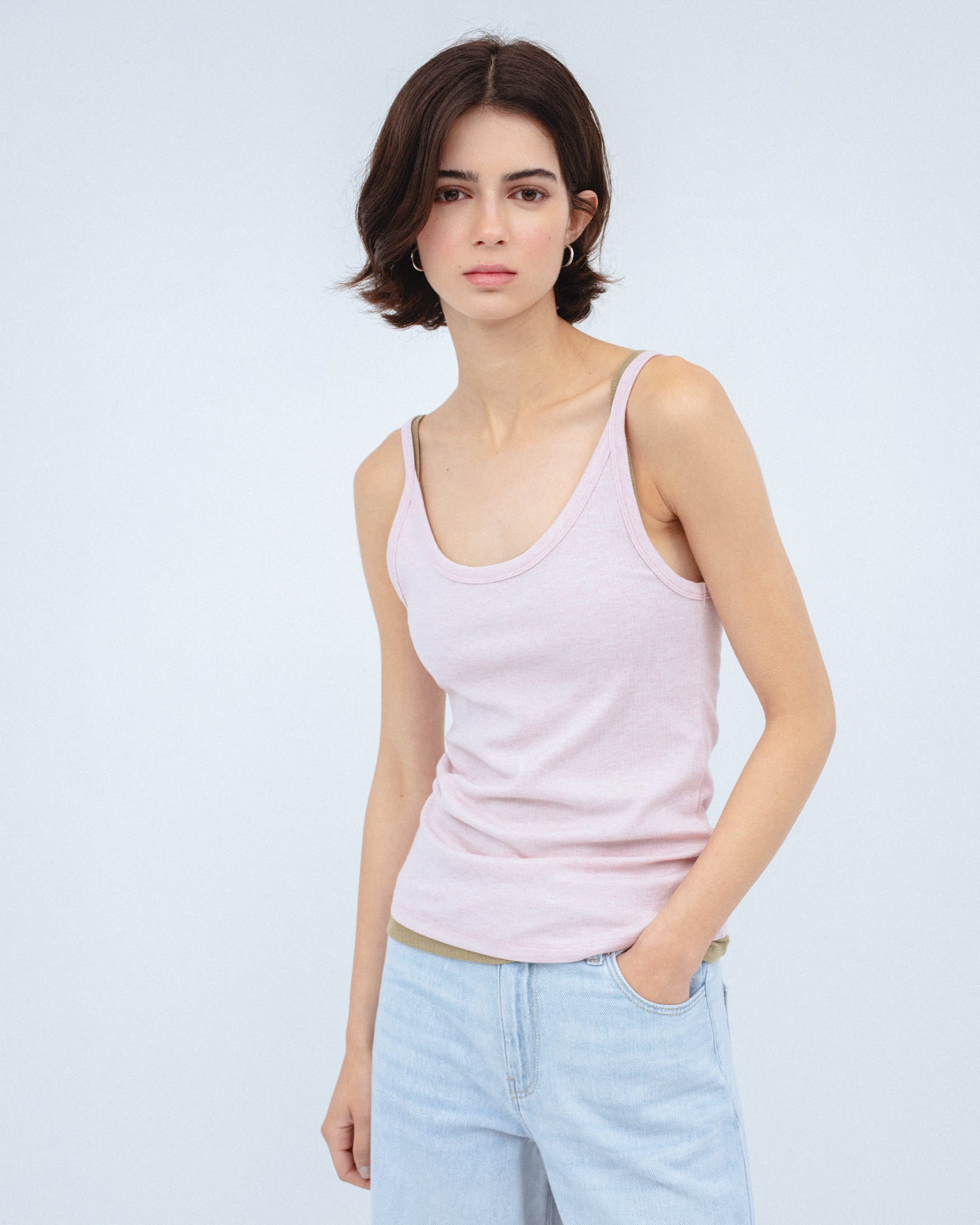 Camiseta Punto Tirantes Rib