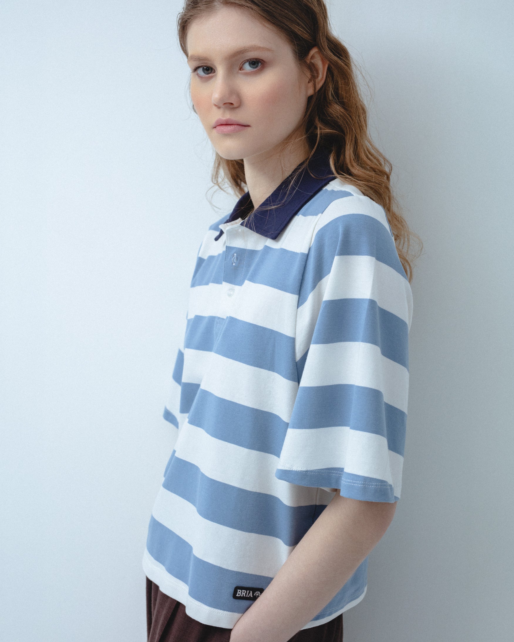 Camiseta Polo Rayas Combinado