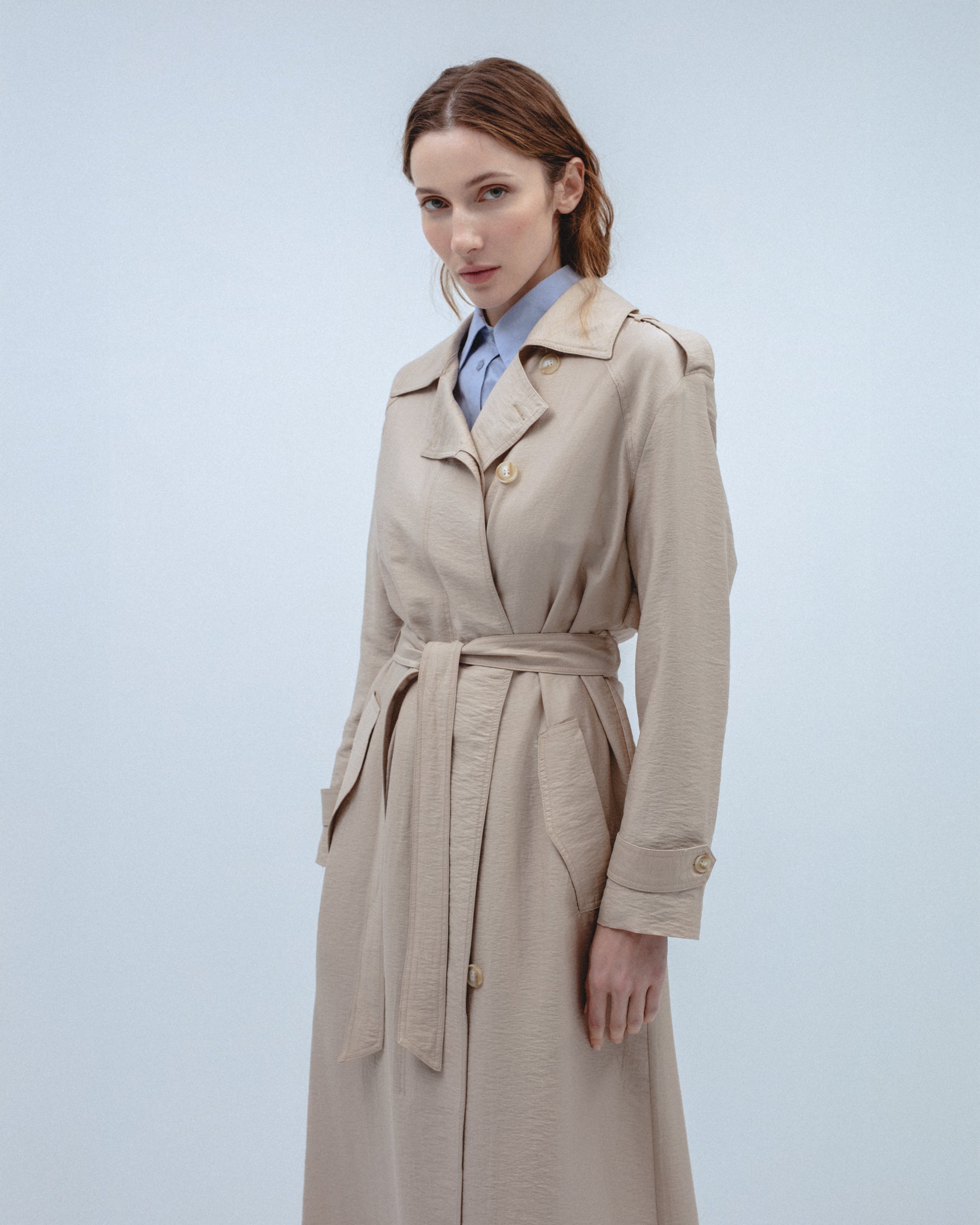 Trench Largo Fluido