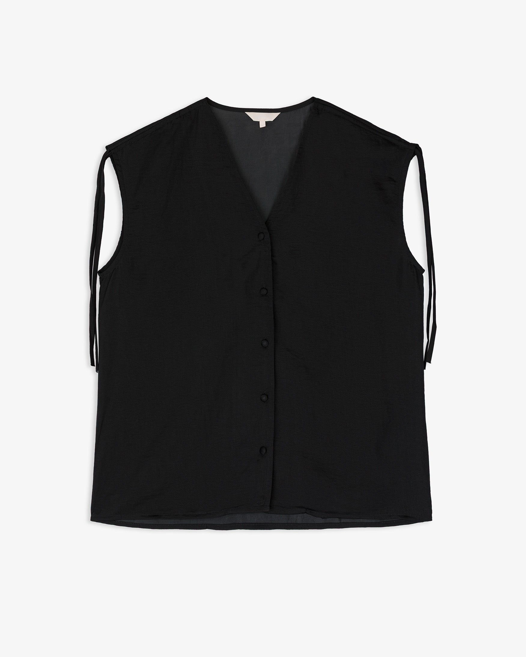 Camisa Manga Sisa Frunce Hombro