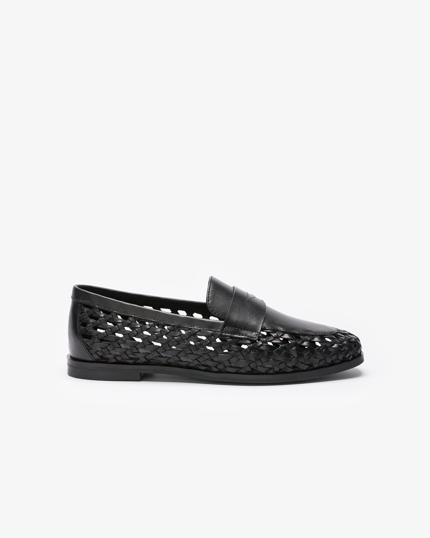 Mocasín Piel Trenzado