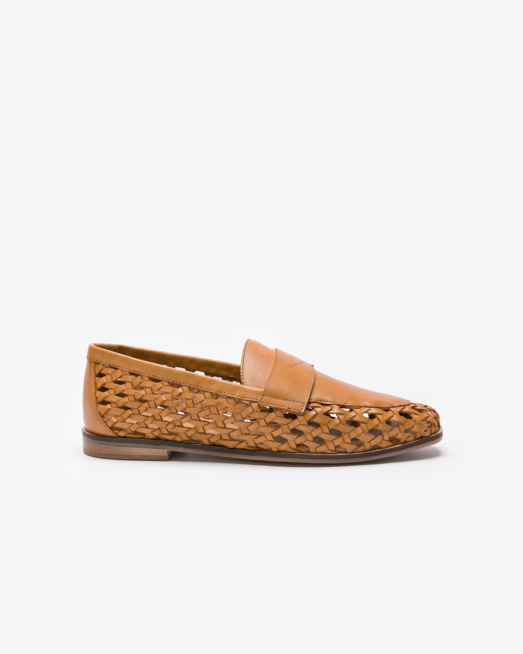 Mocasín Piel Trenzado