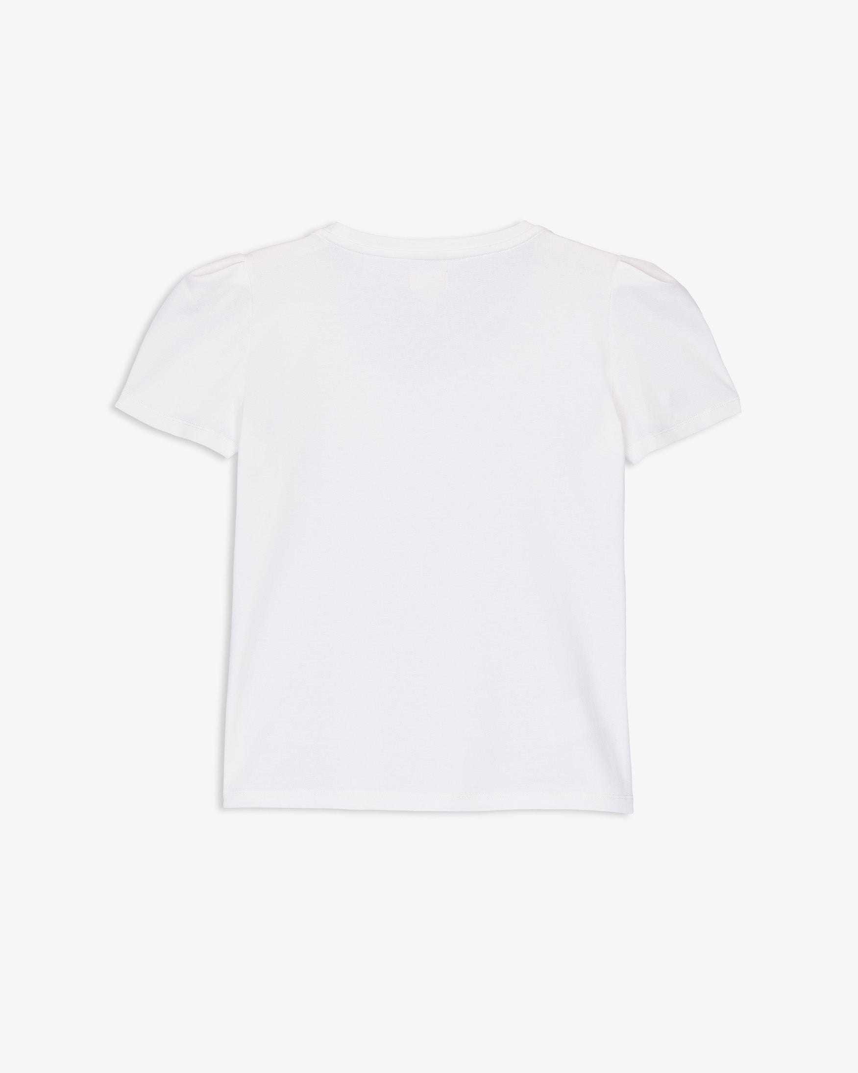 Camiseta Manga Corta Pliegues Botones
