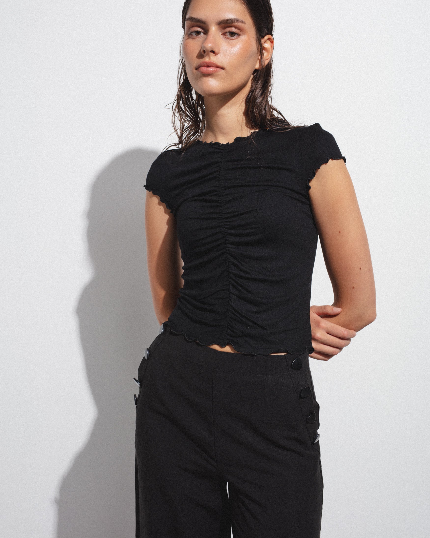 Camiseta Frunce Central