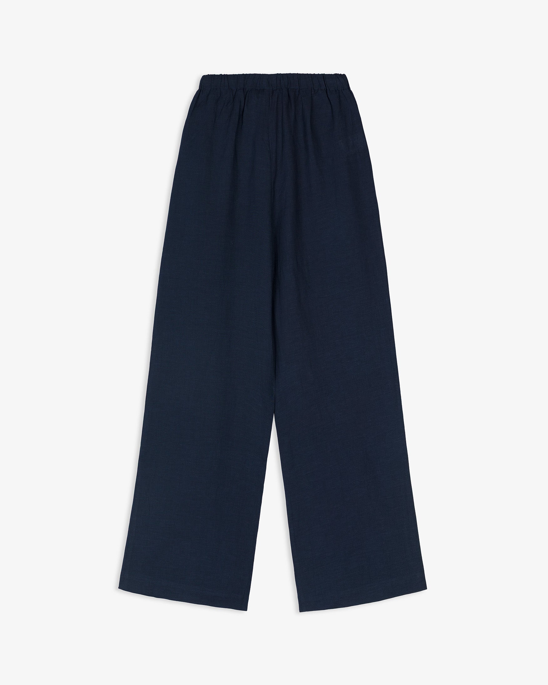 Pantalón Goma Jaretas Mezcla de Lino