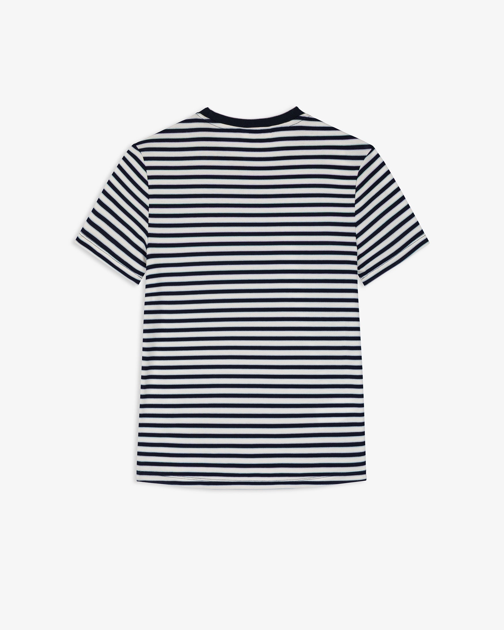 Camiseta Rayas Botones Hombro