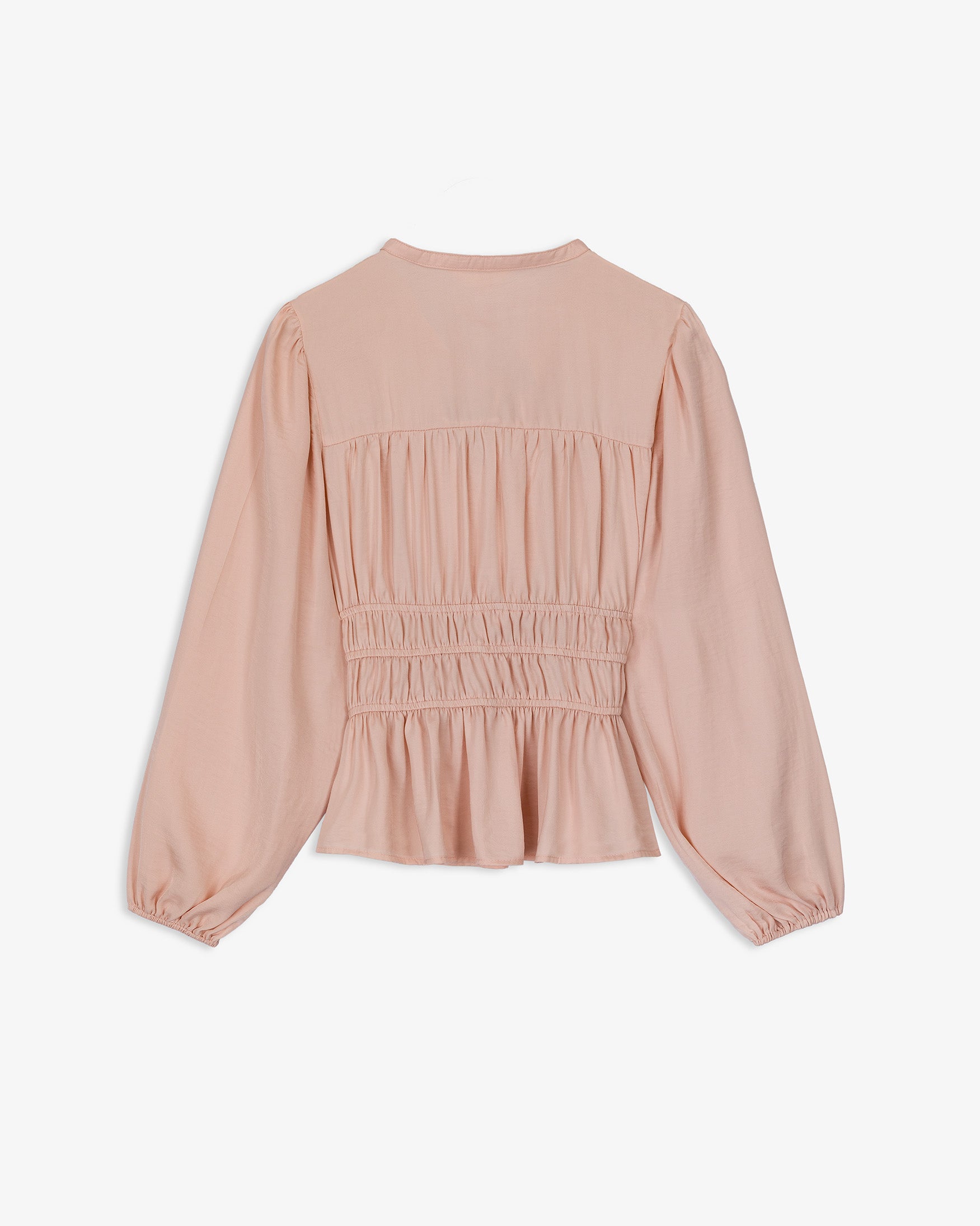 Blusa Fluida Nido de Abeja Lazada