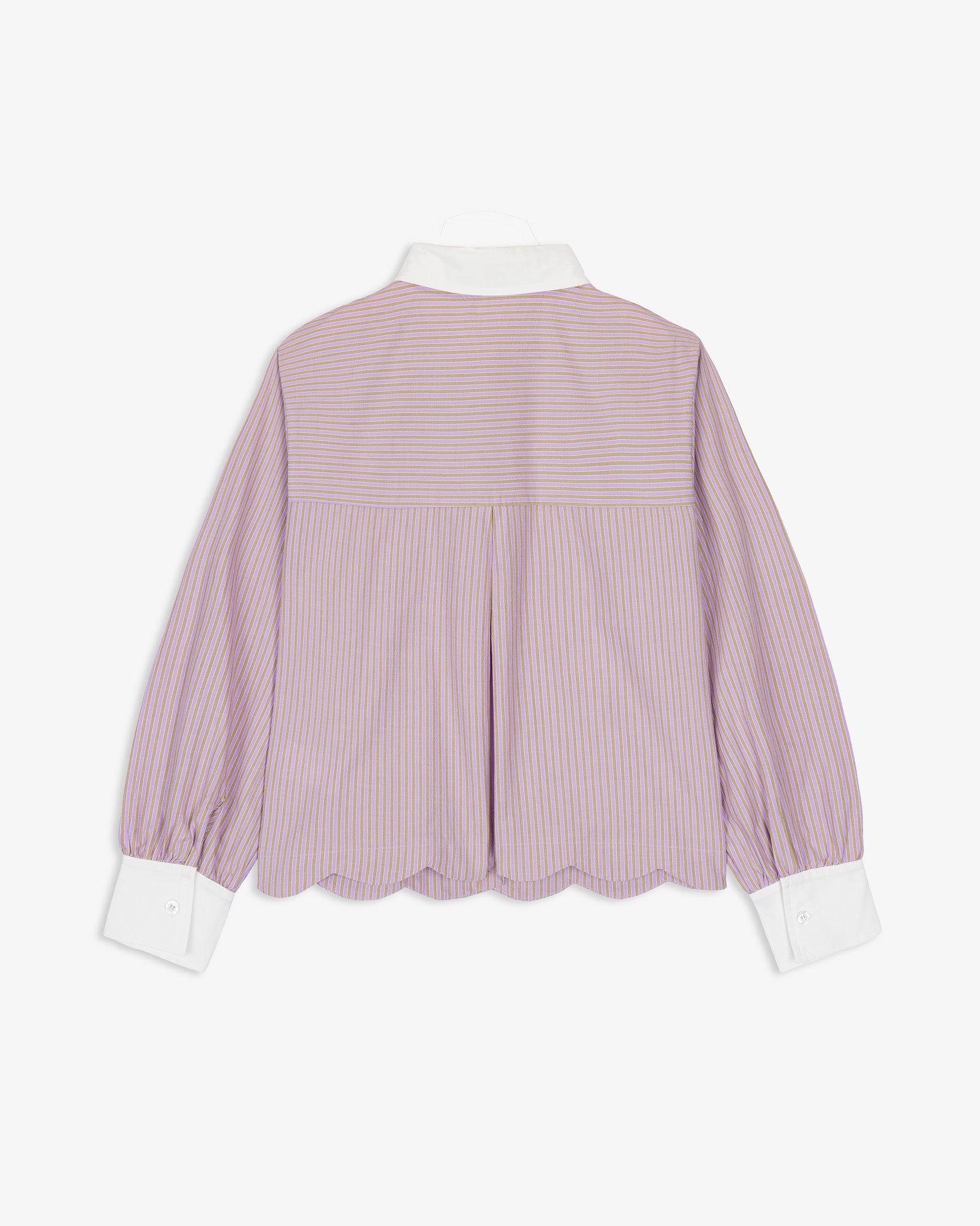Camisa Rayas Ondas Algodón