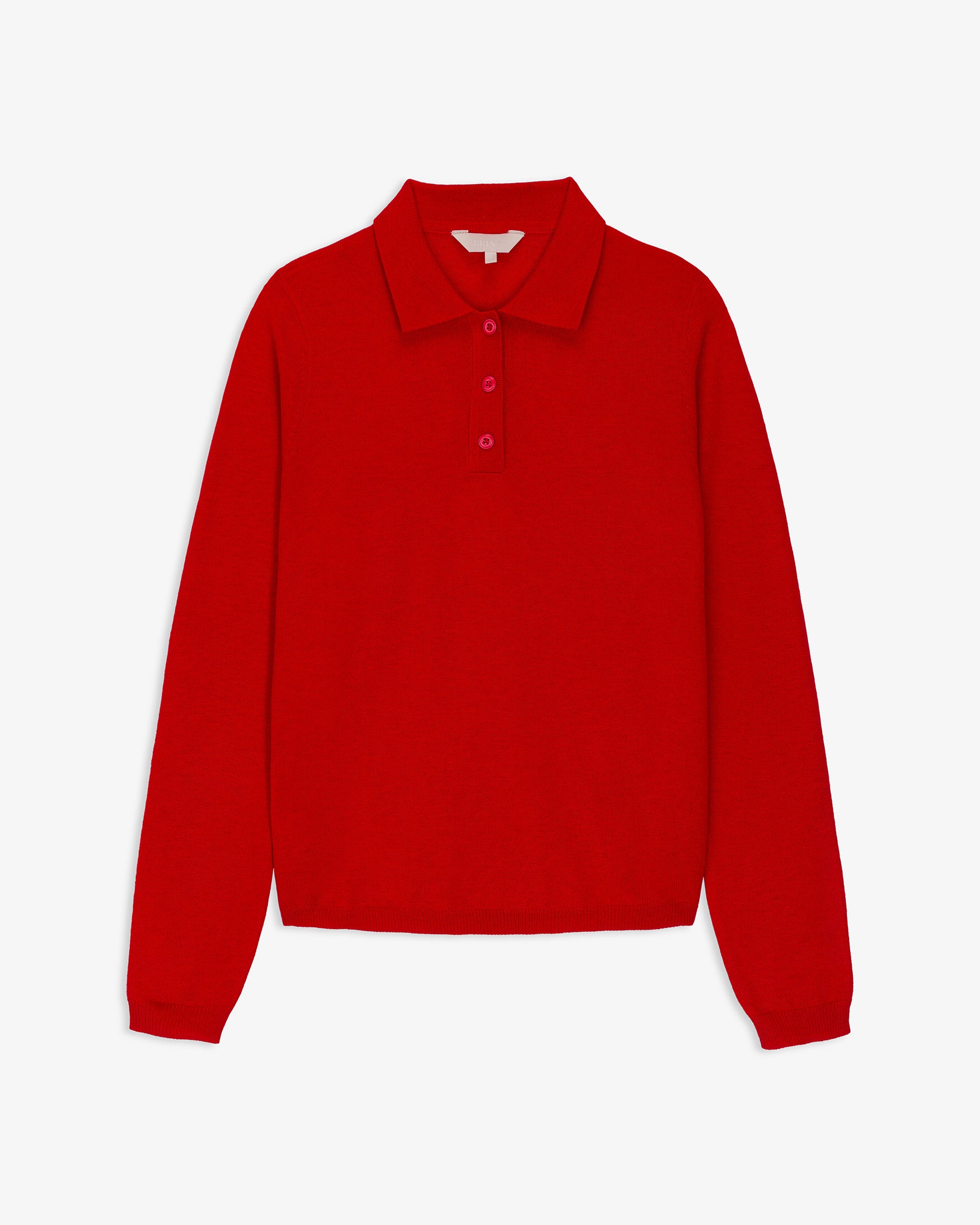 Jersey Punto Cuello Polo Botones