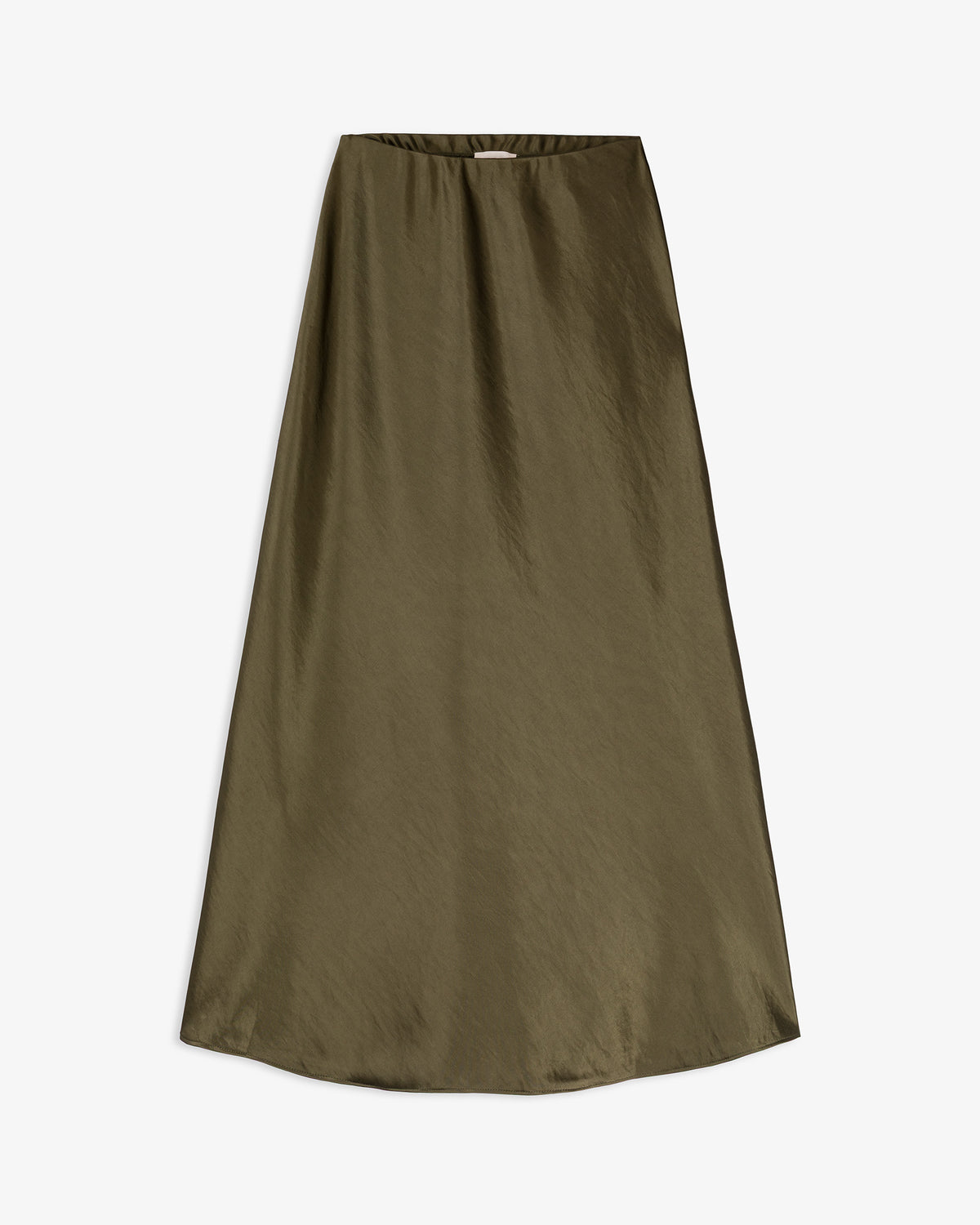 Falda Midi Bies Satinada