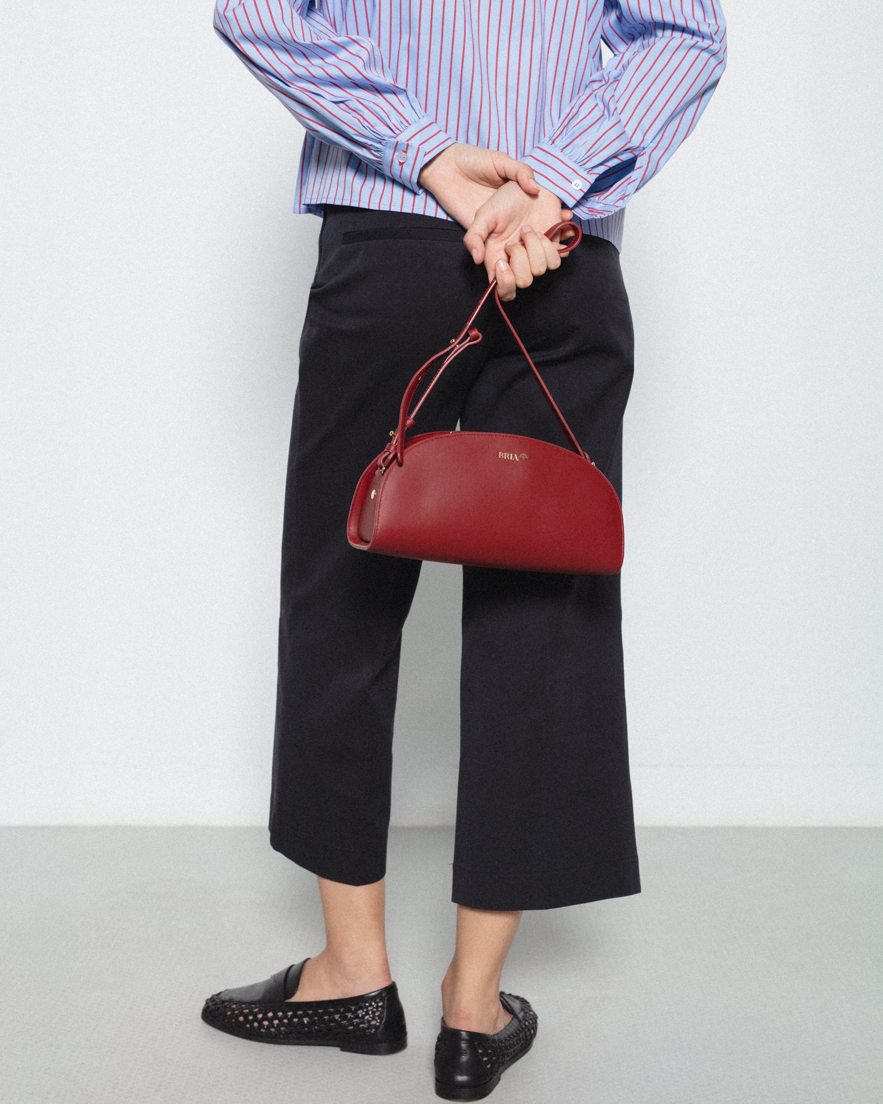 Bolso Media Luna Piel
