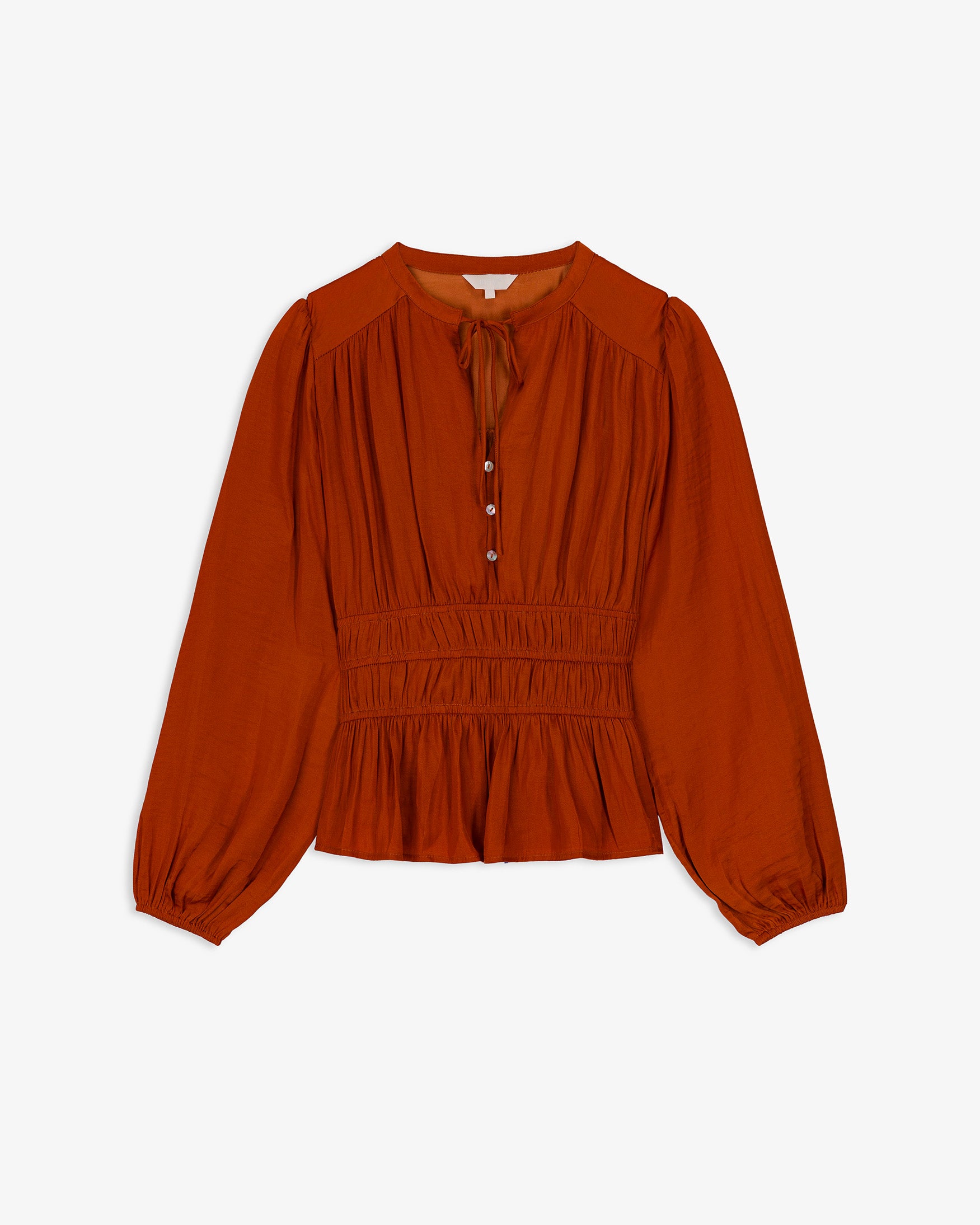 Blusa Fluida Nido de Abeja Lazada