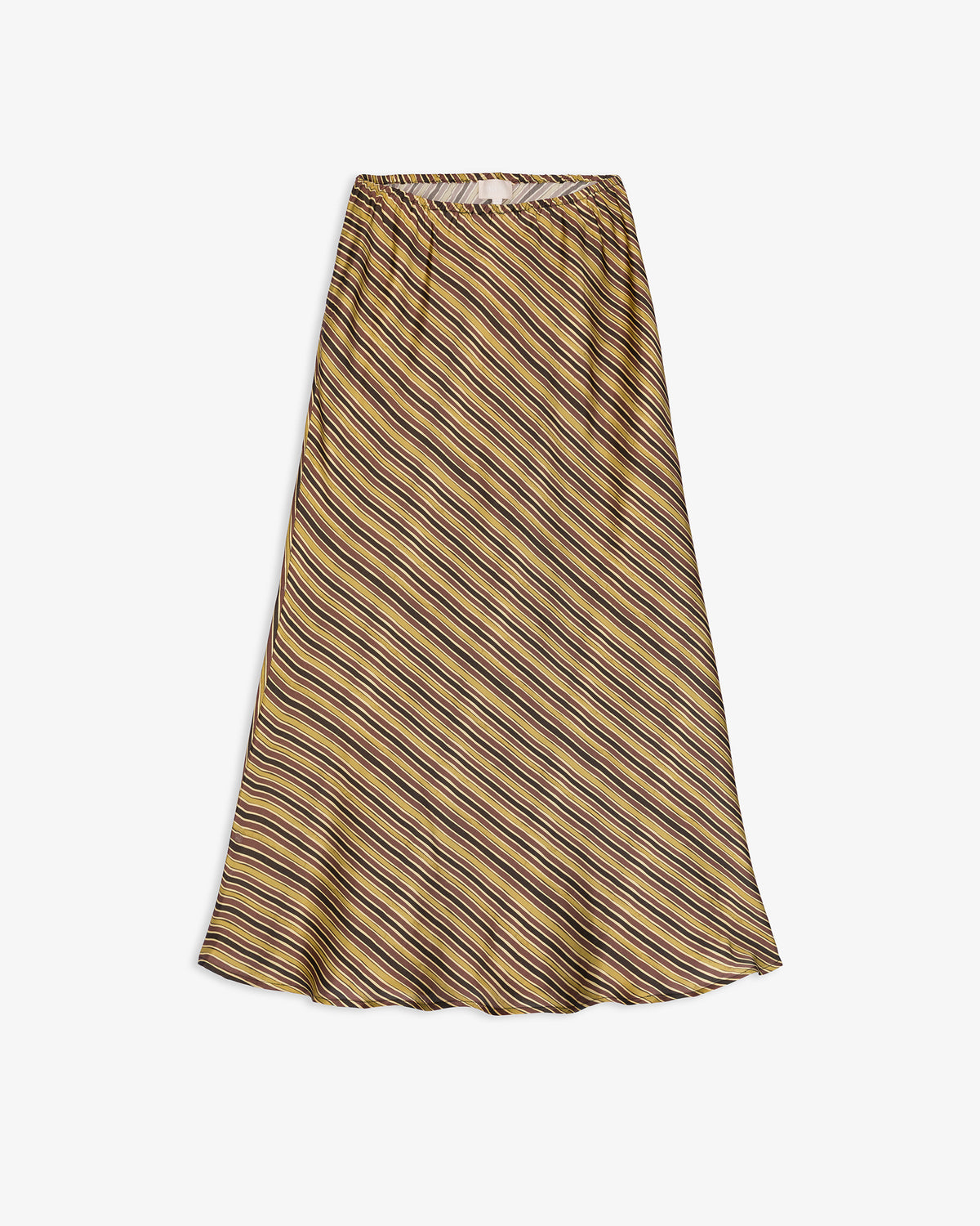 Falda Midi Cruzada Rayas