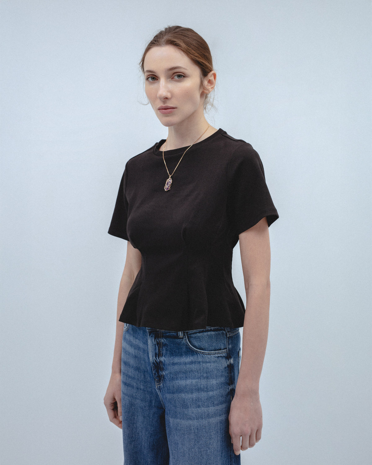 Camiseta Pliegues Cintura