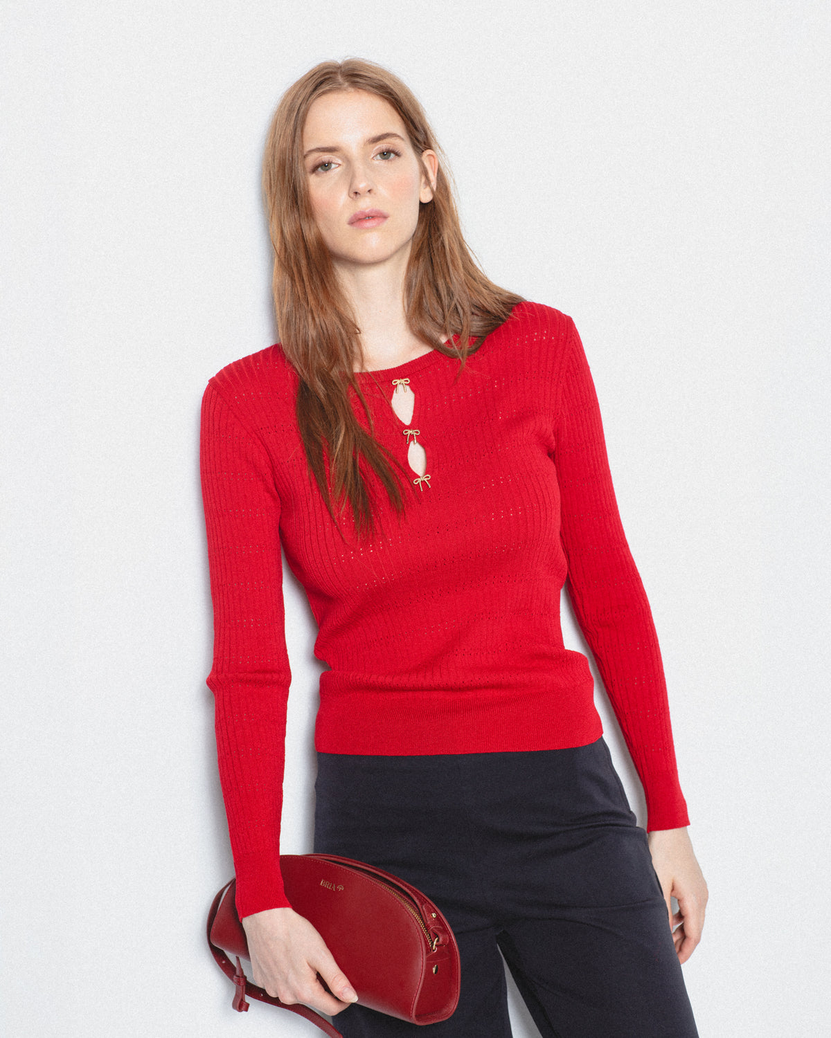 Jersey Punto Detalles Lazos