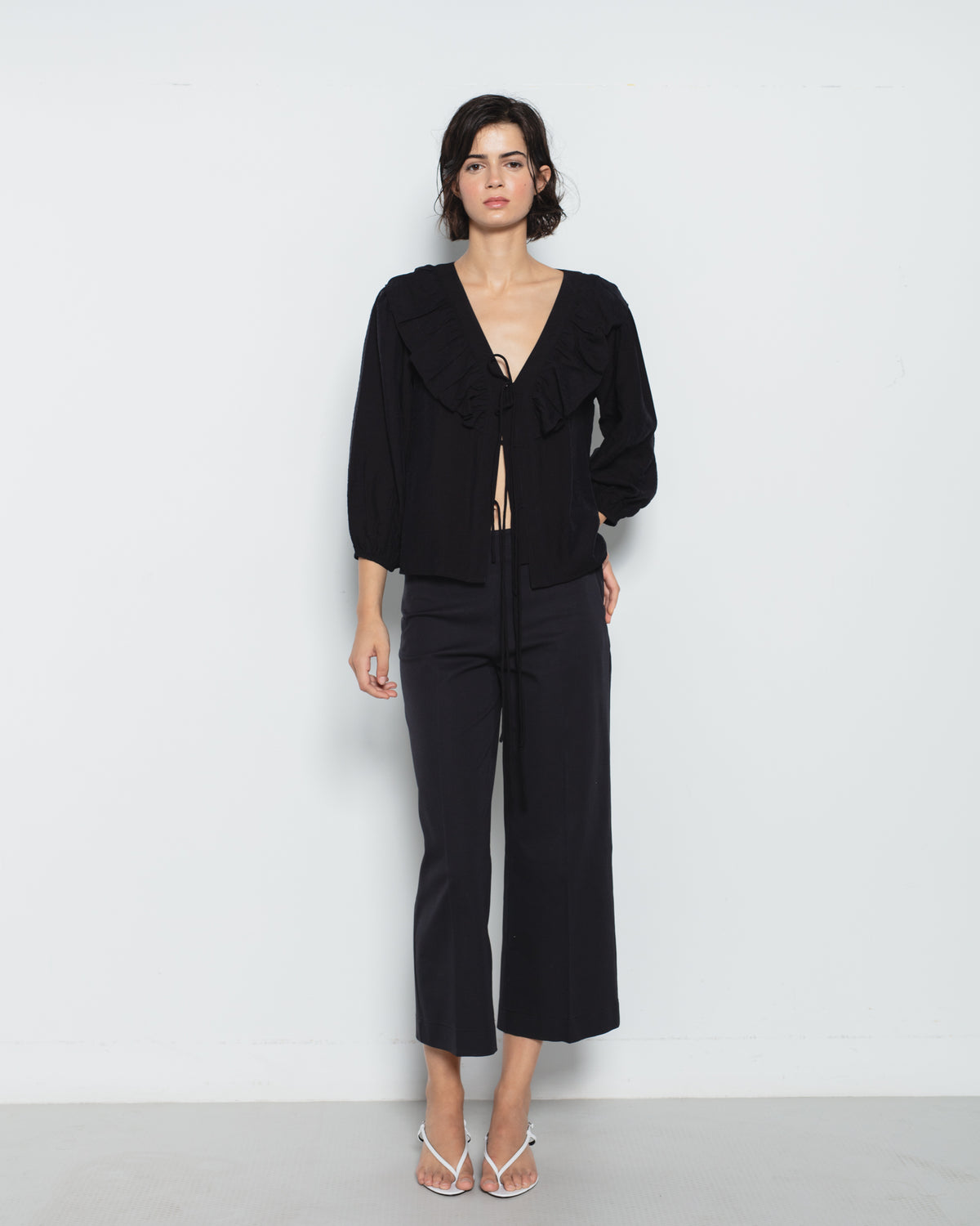 Blusa Volantes Lazos