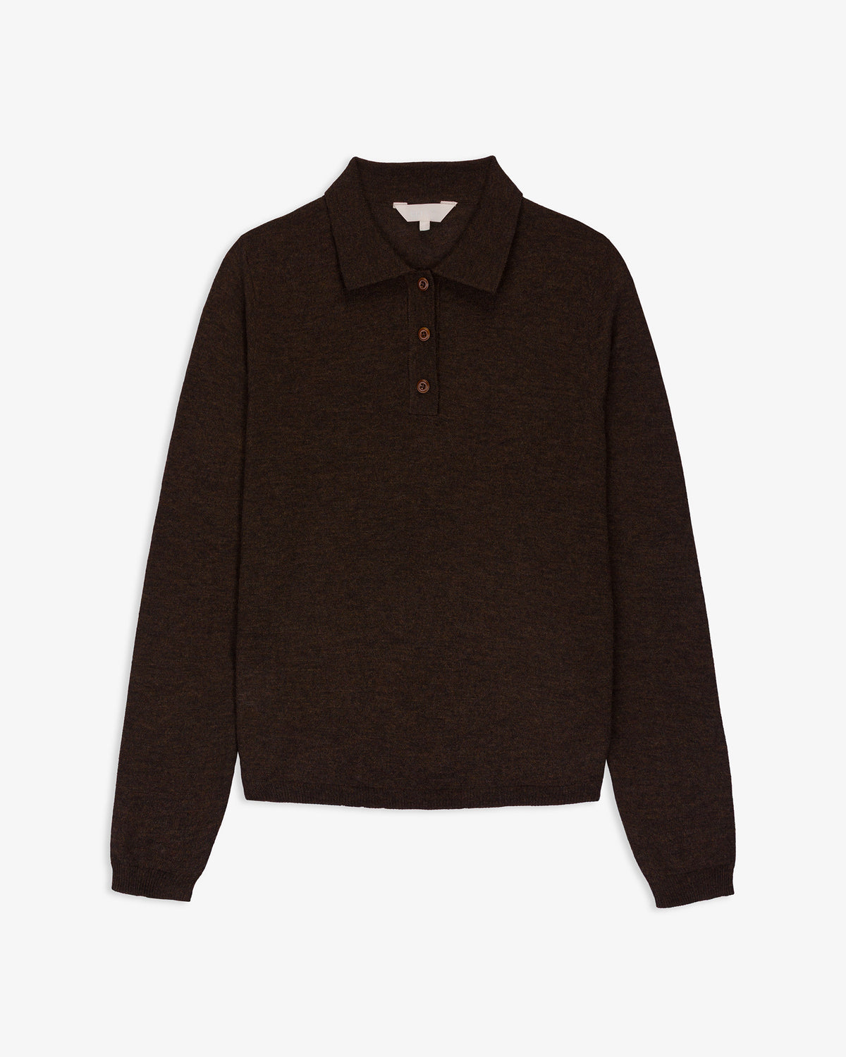 Jersey Cuello Polo con Lana