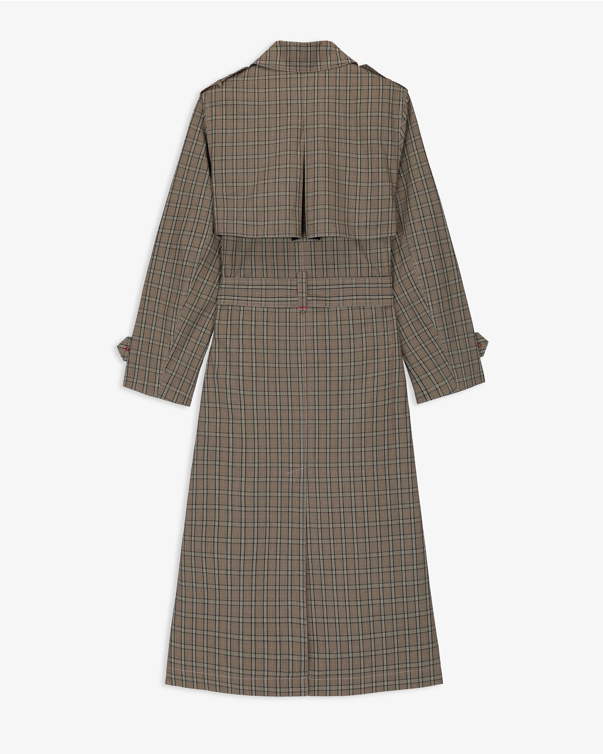 Gabardina Midi Cuadros