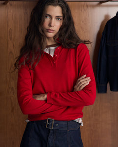 Jersey Cuello Polo con Lana