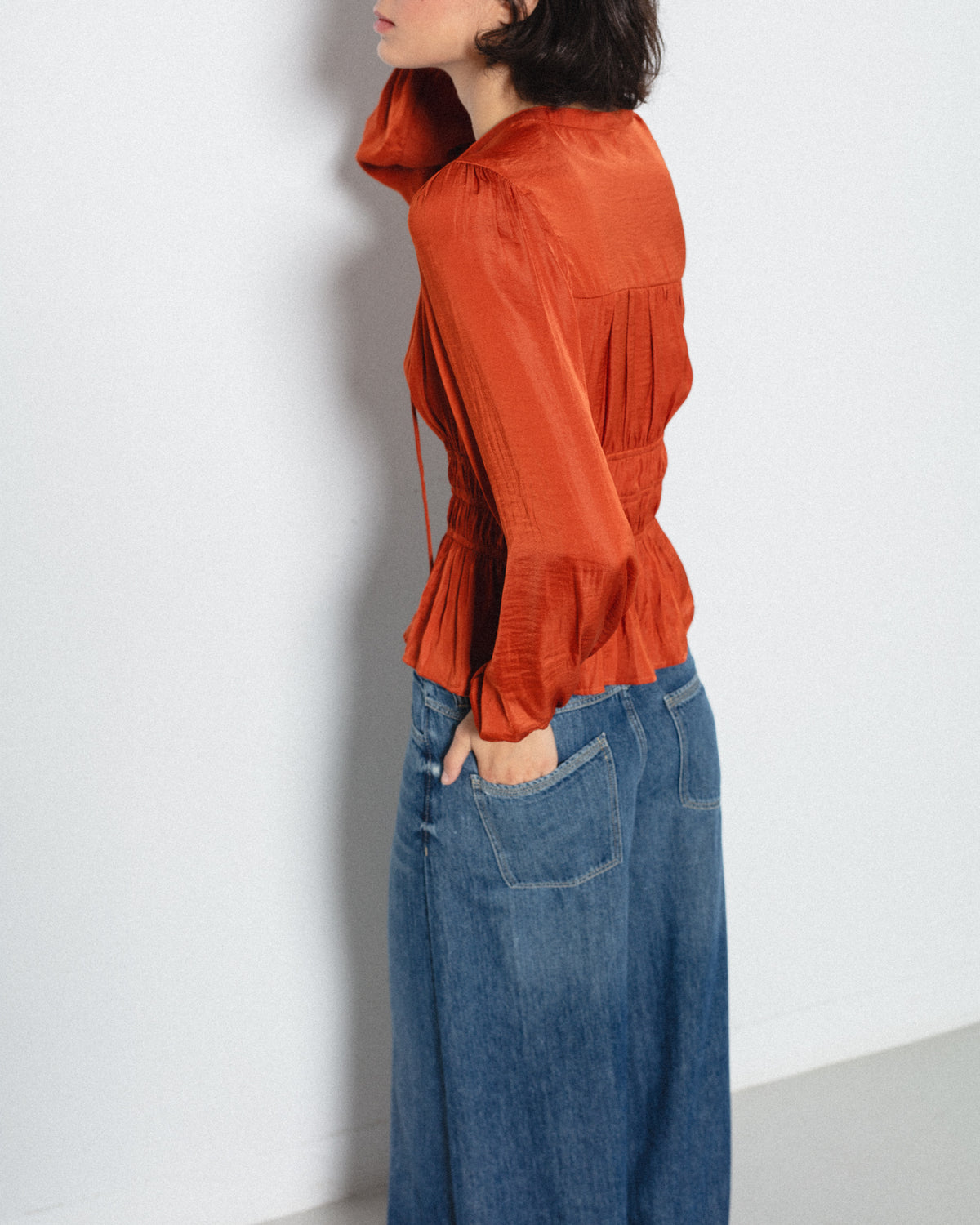 Jeans Palazzo Fluido
