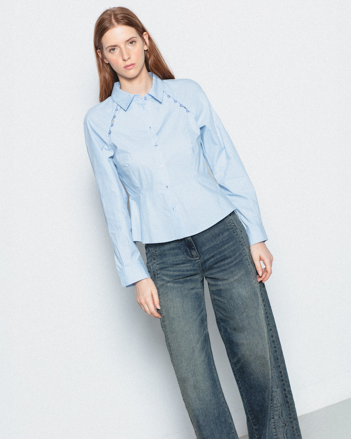 Camisa Algodón Botones