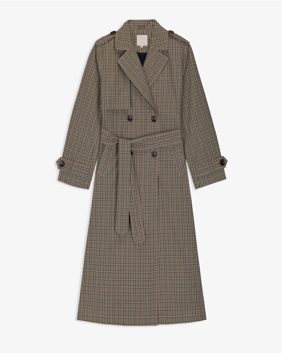 Gabardina Midi Cuadros