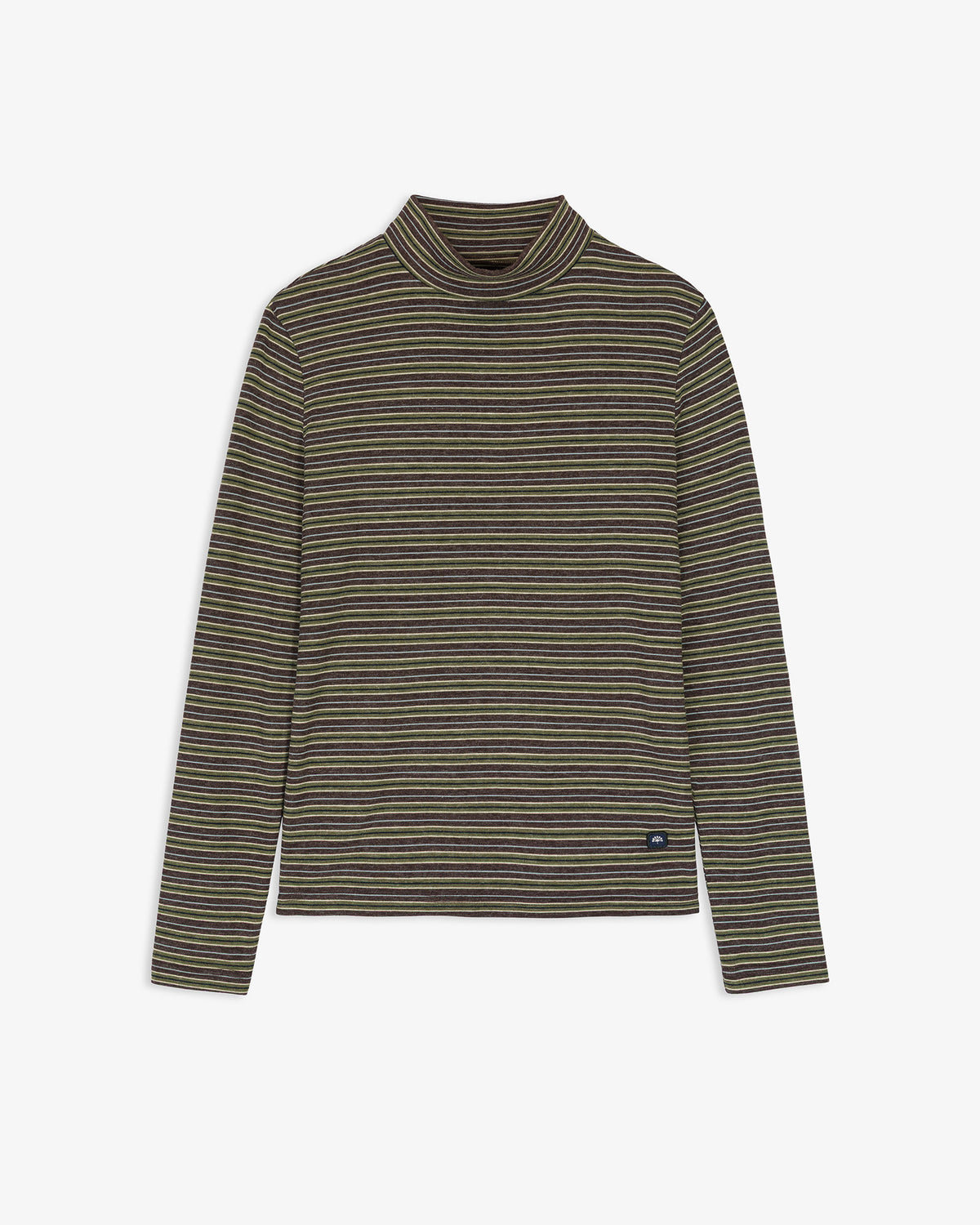 Camiseta Punto Rayas Cuello Perkins