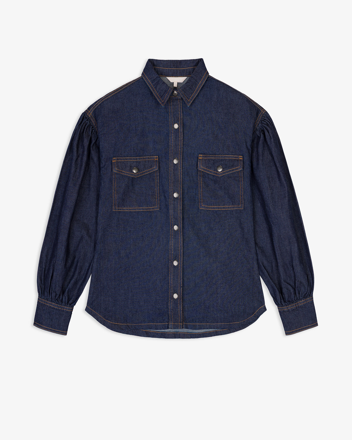 Camisa Denim Bolsillos