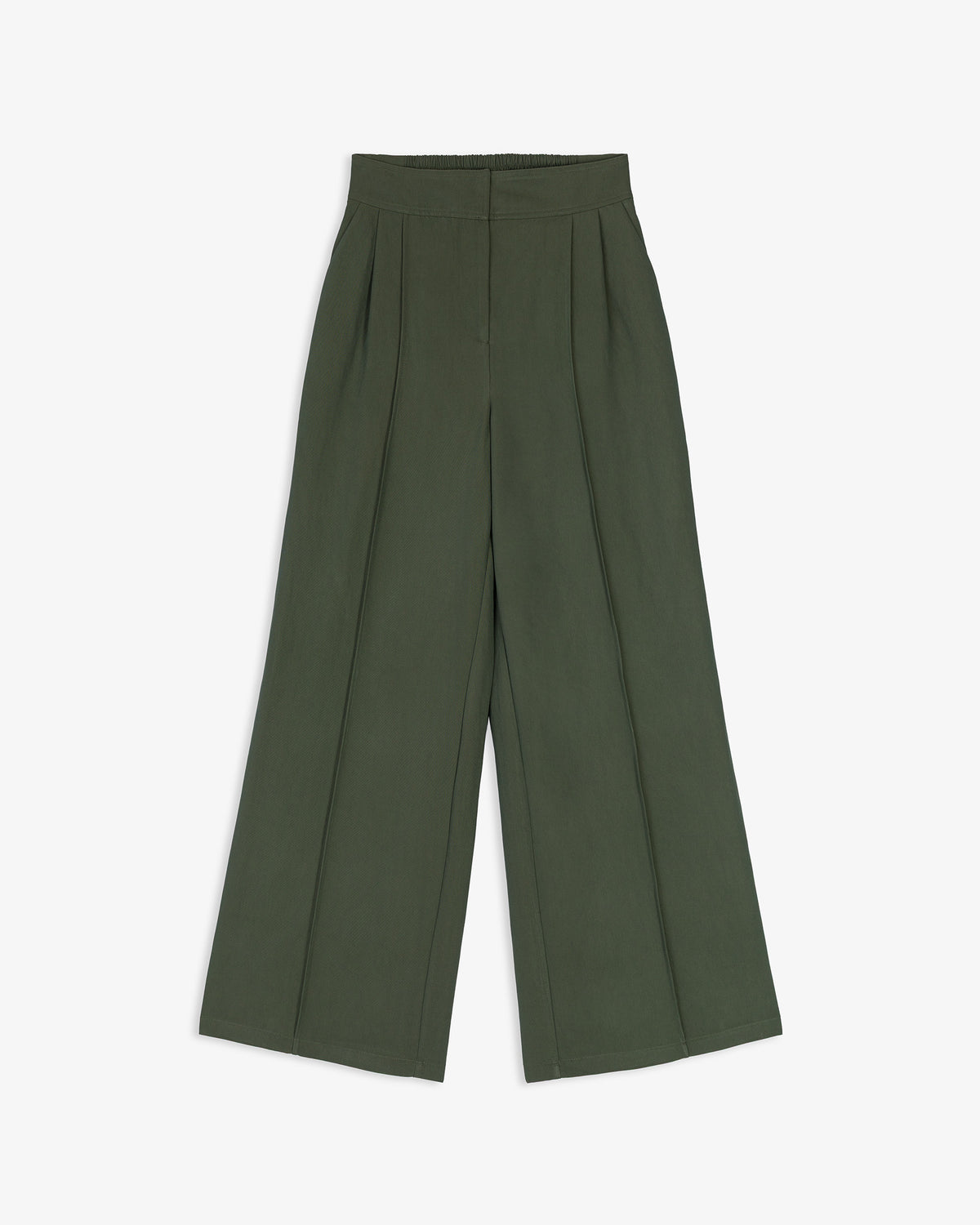Pantalón Ancho Fluido Pinzas