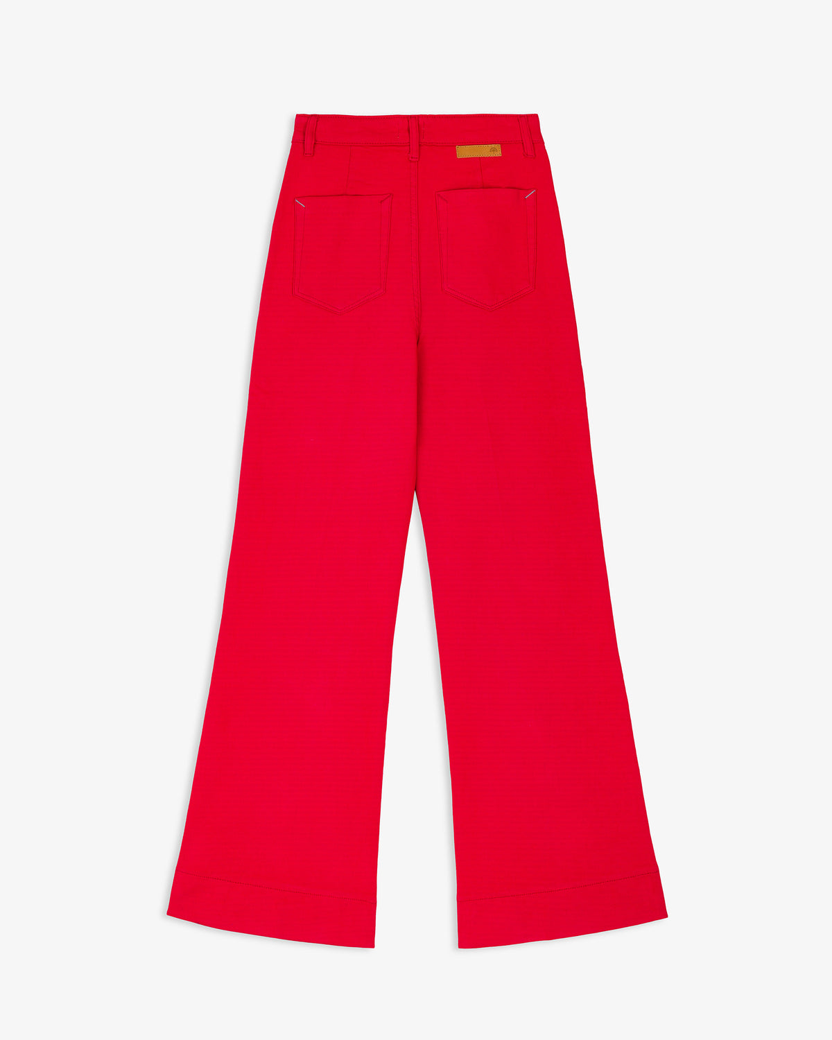 Pantalón Sarga Flare Tiro Alto