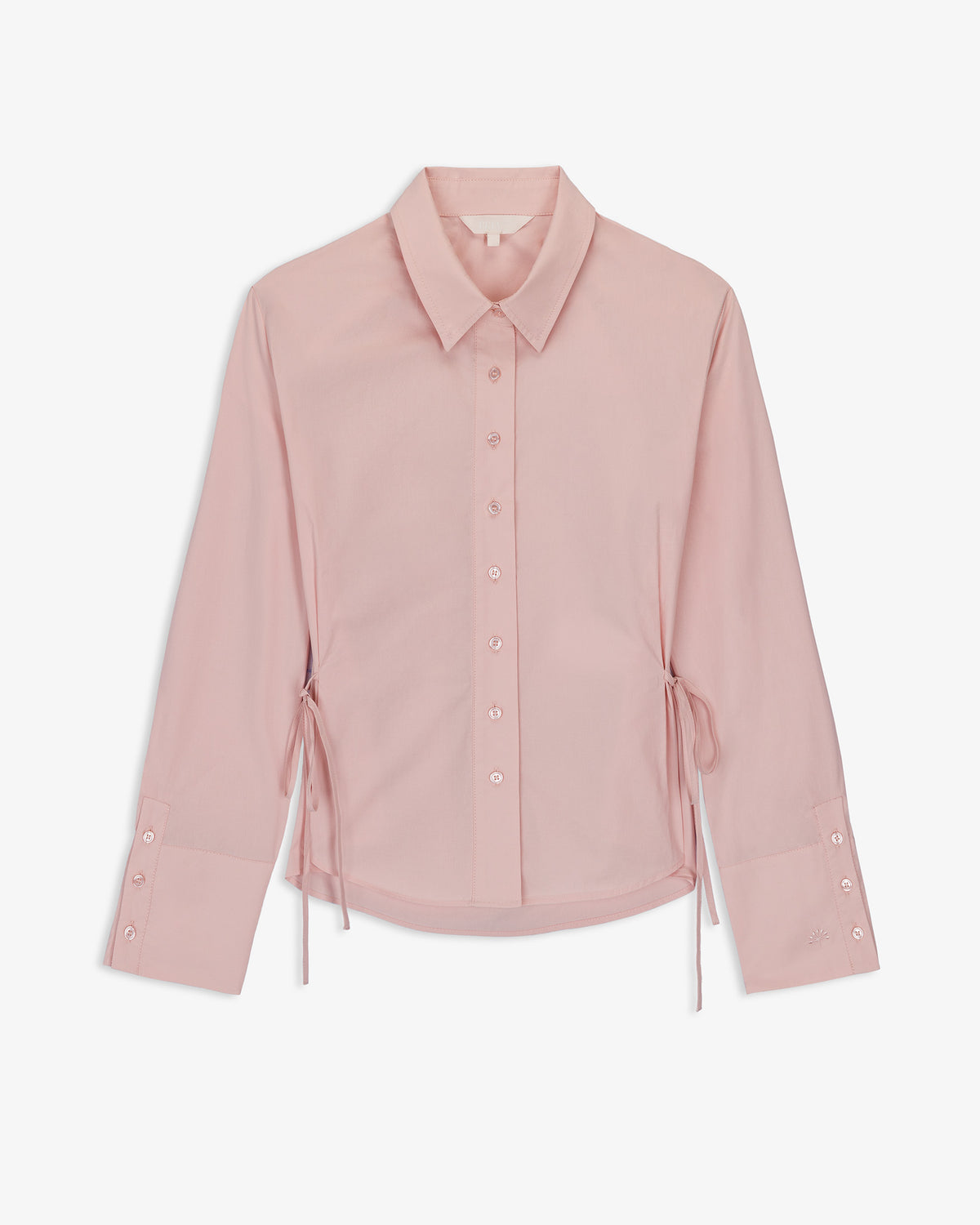 Camisa Algodón Lazada Laterales