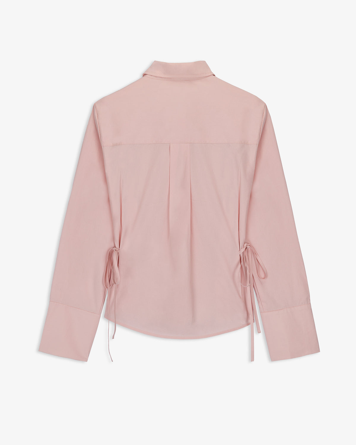 Camisa Algodón Lazada Laterales