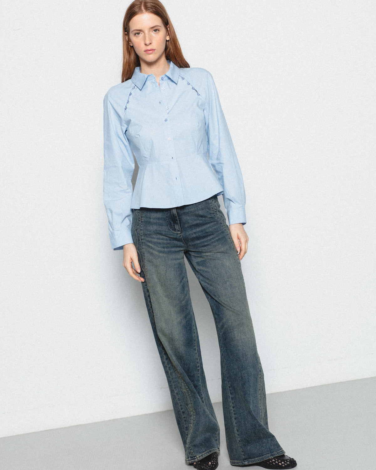 Camisa Algodón Botones