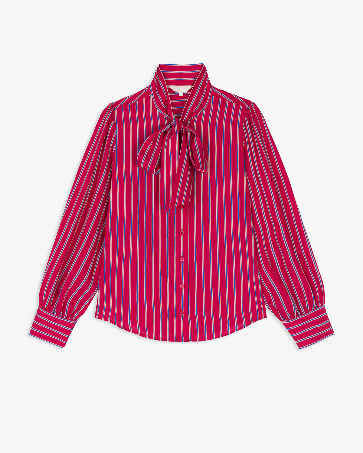 Camisa Rayas Cuello Lazada
