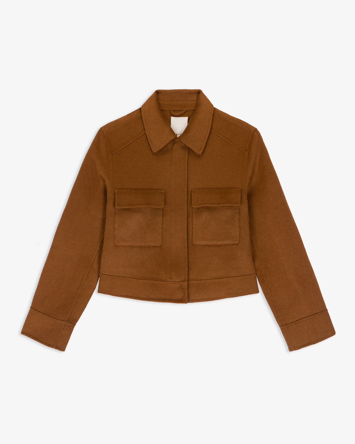 Chaqueta Corta Paño Bolsillos