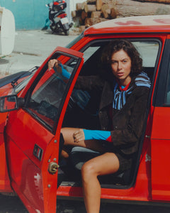Chaqueta Corta Piel Bolsillos