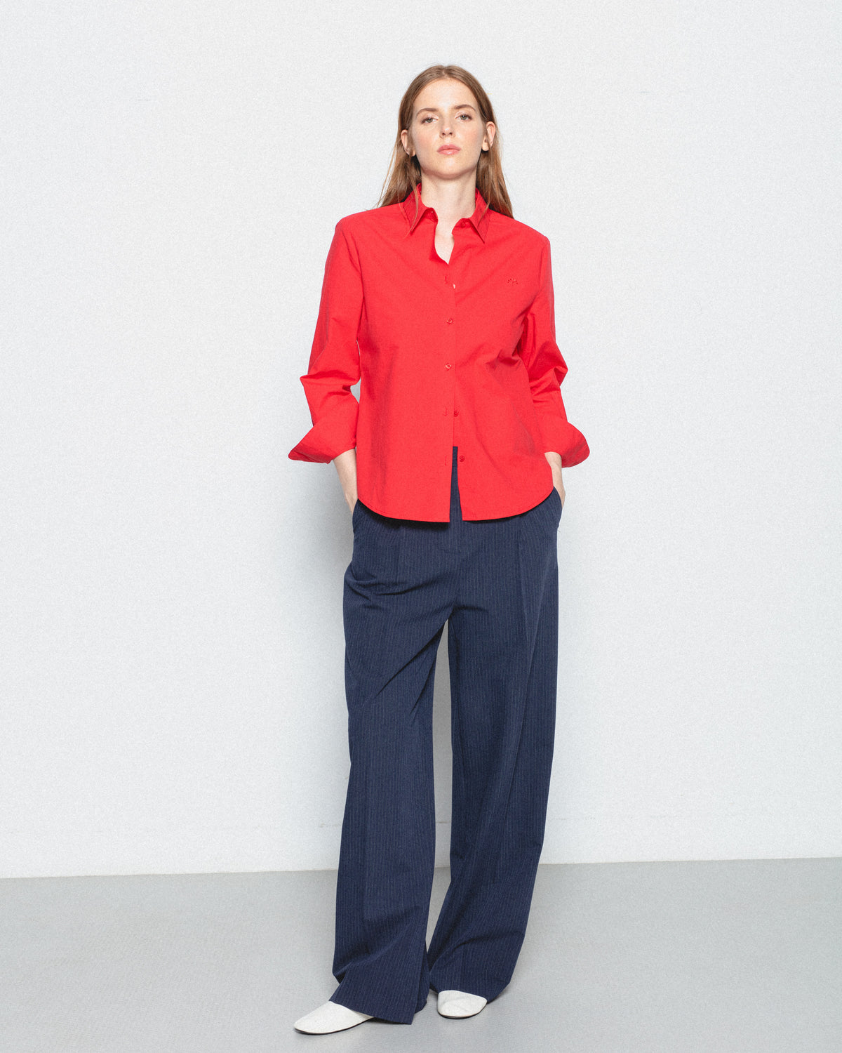Camisa Regular Algodón