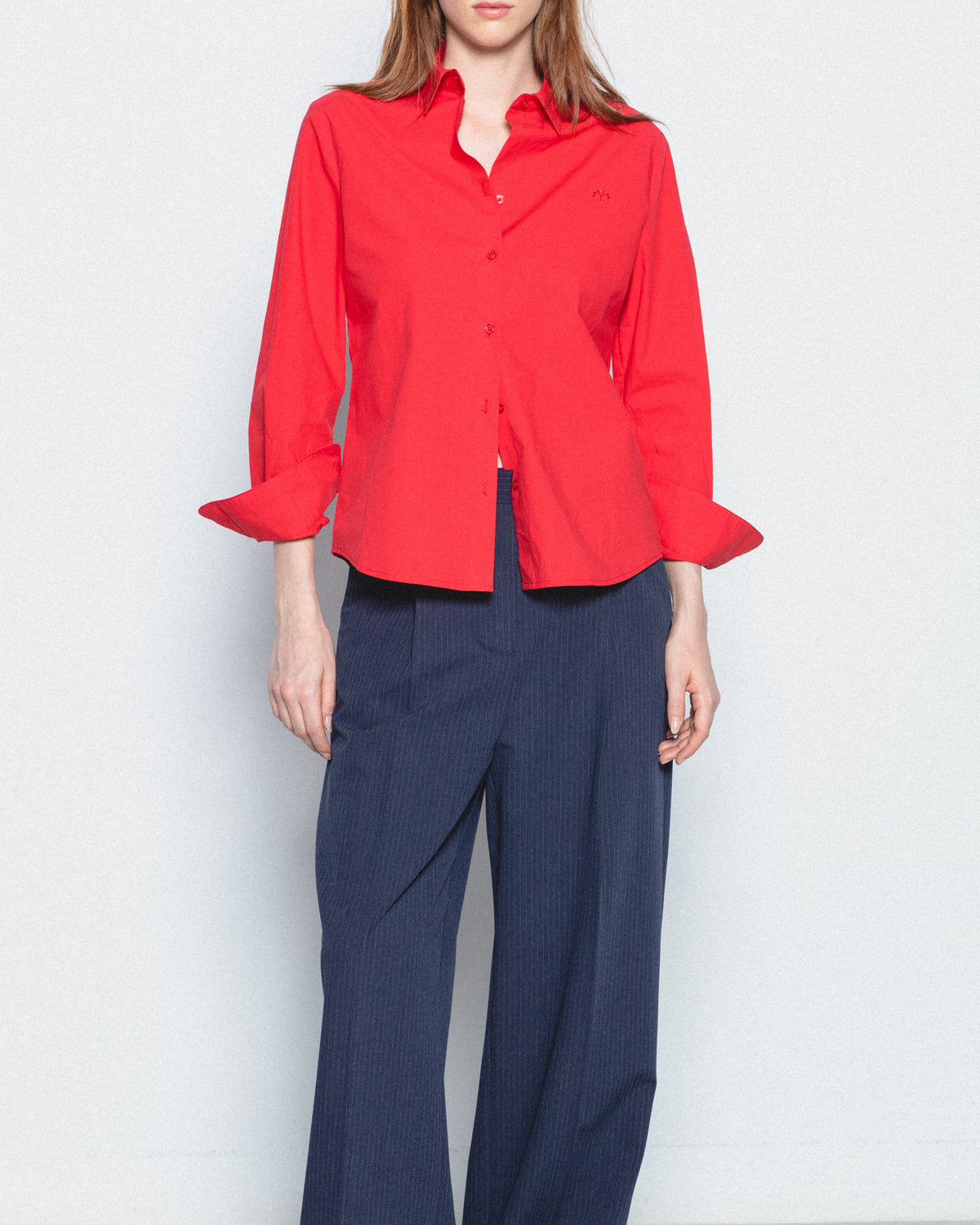 Camisa Regular Algodón