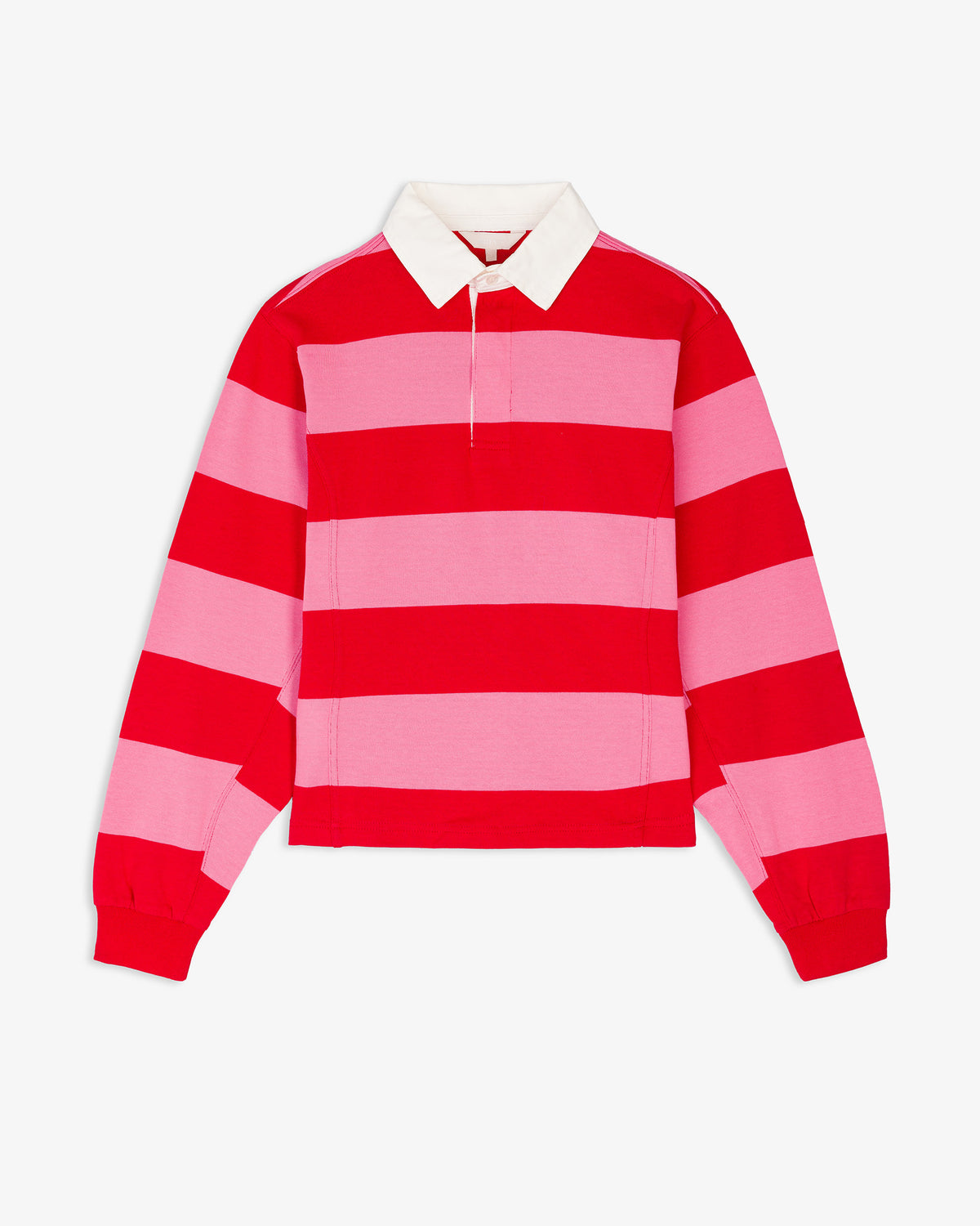 Camiseta Polo Rayas Contraste